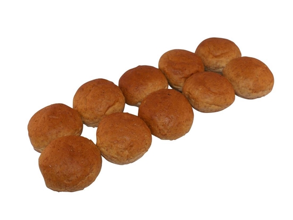 Mini tarwebroodjes zacht 10 stuks