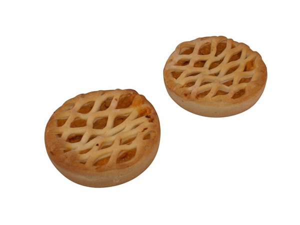 Suikerarm klein vlaaitje abrikoos