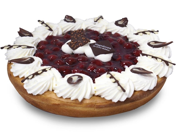 Rijst kersen slagroom