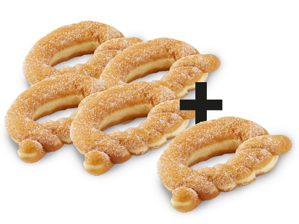 Nonnevotten 4 + 1 gratis