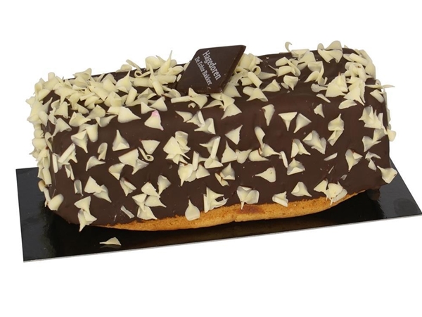 Cake met chocolade 500 gram erover